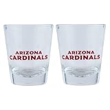 NFL Shot Glass Cup (2 Pack) - Arizona Cardinals