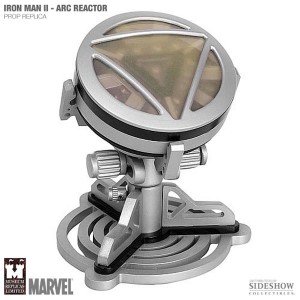  Marvel Iron Man 2 Arc Reactor Prop Replica - Silver