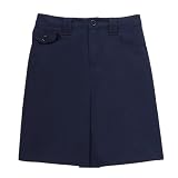 Junior Girls' Uniform Inverted Pleat Scooter - Navy