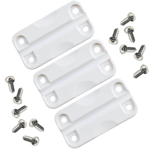 Igloo Cooler Plastic Hinges for Ice Chests Set of 3 Replacement Part 24012