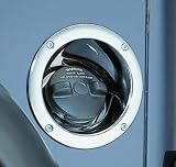 Rampage 7508 Chrome Gas Filler Housing for 1997-06 Jeep Wrangler