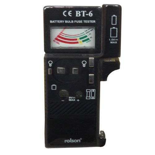Rolson Quality Tools, Battery, Bulb and Fuse Tester