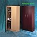 Azura Wall Street Mahogany 5 Shelf Storage Unit 263