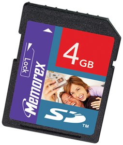 4GB Secure Digital Sdhc Travelcard