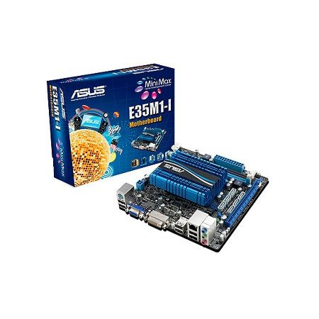 Asus E35M1-I Fusion APU E-350 Dual-Core Mainboard Sockel AMD (mini-ITX, DDR3 Speicher, 12x Preisvergleich