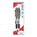 Pentel Side FX Automatic Pencil with Eraser Refill, 0.7mm, Assorted, 2 Pack (PD257EBP2)