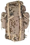  : BW Kampfrucksack, BW tropentarn, gro&szlig;, Mod., Nylon mit Alu-Aussteifung