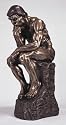 Rodin's "The Thinker" Bronze Look Statue Home Decor