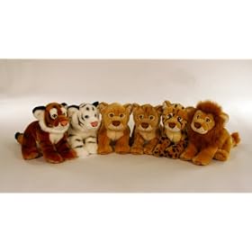 Keel Toys SW3698 Sitting Baby Wild Cats (17cm)