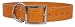 Croco - Faux Crocodile Leather Collar - 1 1/2 in. x 24 in. - Orange