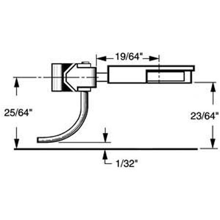 HO Multi-Purpose Coupler, 9/32 Center (2pr)