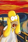 Review Camden Town Poster Company  / The Simpsons Homer The Scream Huge Laminated Poster