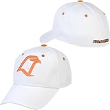 Bowling Green Falcons White Fit Stretch Cap from Top of the World