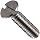 ASME B18.6.3 18-8 Stainless Steel 82 Degree Flat Head Machine Screw, Slotted Drive
