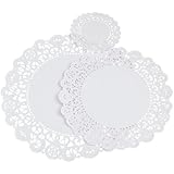 Regency Paper Lace Doilies Combo Pack 12 each 4", 8" 10"