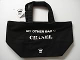 JESSICA KAGAN CUSHMAN ジェシカ ケーガン クッシュマン ミニ キャンバストート mini トートバック ブラック（CHANEL) ＣＨＡＮＥＬ