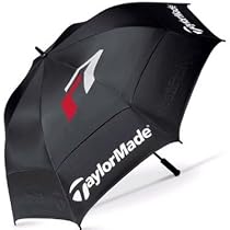 TaylorMade Golf r7 Double Canopy Umbrella - Black/White/Red - 0105061435