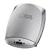 George Foreman 13333 GR26SBTMR Silver GF Grill with Sloped Grill Design. 4  Portions