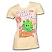 Angry Birds Nom Nom Nom Yellow Juniors Graphic TShirt