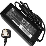 Genuine Laptop Adapter Genuine For HP Compaq NC8200 nx9100 nx9110 nx9500 nx9120 nx9500a nx9550 Laptop Charger Power Supply 19v 7.1a + UK Power Cord