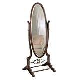 Powell Heirloom Cherry Cheval Mirror