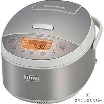 サンヨー　おどり炊き　5.5合圧力IHジャー炊飯器 ECJ-LG10-S（ステンレスシルバー）