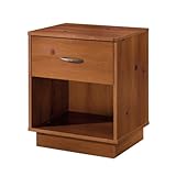 South Shore Logik Collection Night Stand, Sunny Pine