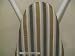 Bajer Perfect Fit Ironing Board Cover & Pad Set - Grey Gold and White Stripes