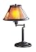 Mission Bronze With Mica Shade Swing Arm Table Lamp