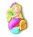 Mould & Paint Glitter Mermaid Plaster Kit