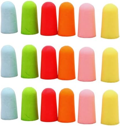 20 Pairs Low-resilience Recovery Comfort Foam Ear Plugs