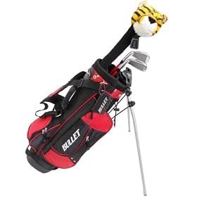 Bullet Left Handed Junior Golf Club Set & Bag (Age 10-14)