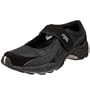 Ryka Women's Optimum Mary Jane Walking Shoe,Black/Light Blue,7.5 M