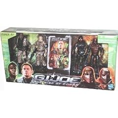 G.I.JOE - THE RISE OF COBRA - 4-er Pack - HEAVY DUTY + DUKE HAUSER + NEO - VIPER + M.A.R.S INDUSTRIES WEAPONS OFFICER*SPECIAL PACK*OVP*G.I.JOE VERSUS COBRA