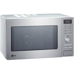 LG Electronics MG-5887U Mikrowelle / MWO 800 Watt / Grill 1000 Watt / 18l / Anti-Bakterieller Innenraum / Programmierbar / einbauf�hig