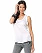 Silk Racerback Ribbed Tank main image