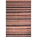 Tibetan Stripes Black/Blue Rug Size: 9' x 12'