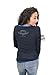 Harley-Davidson Womens Buckle Force B&S 2-Tone Contrast Trim Black Long Sleeve