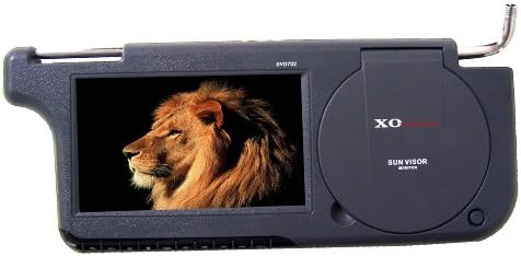 SVD702 7" SunvisiorMonitor with Built-in DVD