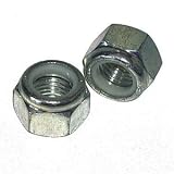 1 - 8 Nylon Lock Nuts Coarse Qty(10)