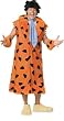 ADULT NEW DELUXE Fred Flintstones Costume Officially Licensed TM Flintstones Costume - Wow includes Wig Too!