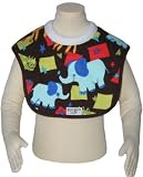 Miracle Milk Bib - Aqua Dot Print