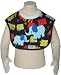 Miracle Milk Bib - Aqua Dot Print
