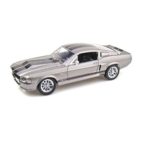 1967 Shelby GT 500E Eleanor 1/18 Grey W/ Black Stripes