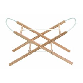 East Coast Moses Basket Wooden Stand (Natural)