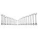 Stanley 92-716 SAE and MM Combination Wrench Set, 22-Piece