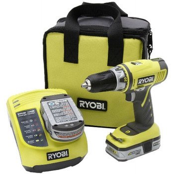 Factory-Reconditioned Ryobi ZRP816 ONE Plus 18V Cordless 1/2 in. Drill Kit