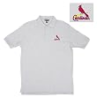 St. Louis Cardinals MLB "Classic Pique" Polo Shirt (Heather)