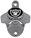 Oakland Raiders Wall Mount Bottle Opener