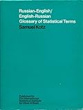 Russian-English, English-Russian glossary of statistical terms